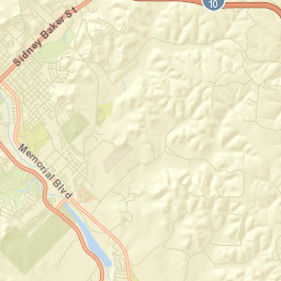 Kerrville Street Map