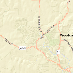 Wimberley Street Map