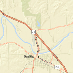 Smithville Street Map