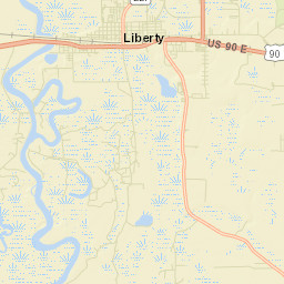 2800-2898 Santa Anna Avenue, Liberty, TX  Street Map
