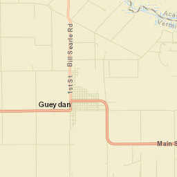 Gueydan Street Map