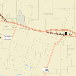 Erath Street Map