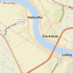 Luling Street Map