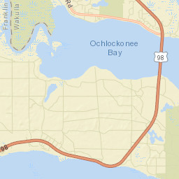 Surf Florida Street Map