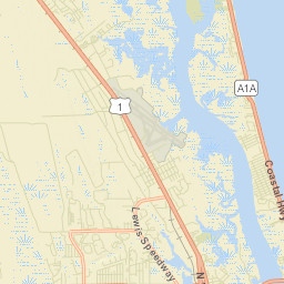 Woodlawn Florida Street Map