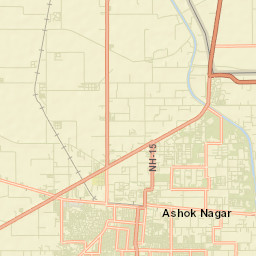 Ganganagar Street Map