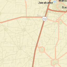 Mansa Street Map