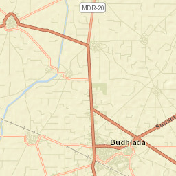 Budhlada Street Map