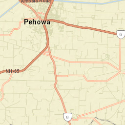 Pehowa Street Map