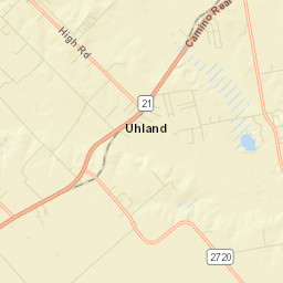 Uhland Street Map