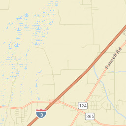 Fannett Street Map