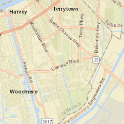 Woodmere Street Map