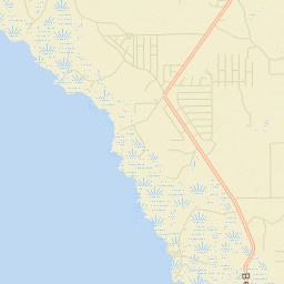 Dekle Beach Florida Street Map