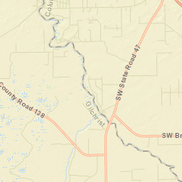 Hollingsworth Bluff Florida Street Map