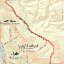 Helwan Street Map