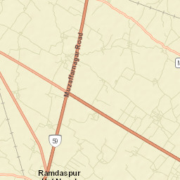 Saharanpur Street Map