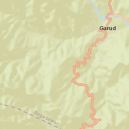 Kausani Street Map
