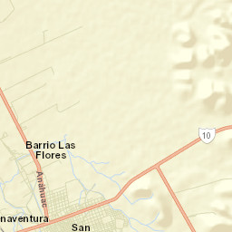 San Buenaventura Street Map