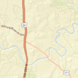 7150 Rebecca Creek Road, Spring Branch, TX Street Map