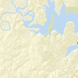 Canyon Lake Street Map