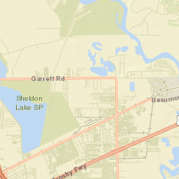 Sheldon Street Map