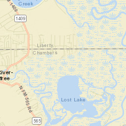Old River-Winfree Street Map