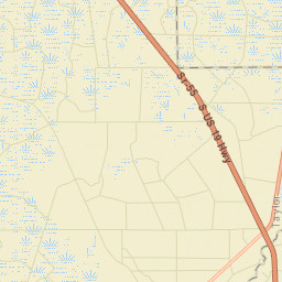 Tennille Florida Street Map