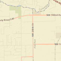Clark Florida Street Map
