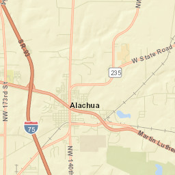 Spring Hill Florida Street Map