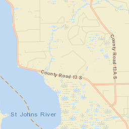 Clay Landing Florida Street Map