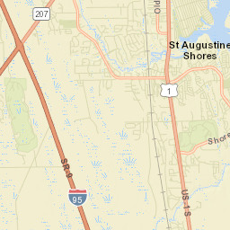 Saybrook Florida Street Map