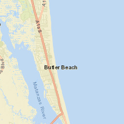 Crescent Beach Florida Street Map