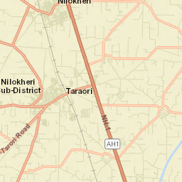 Nilokheri Street Map