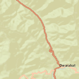 Dwarahat Street Map