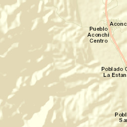 Aconchi Street Map