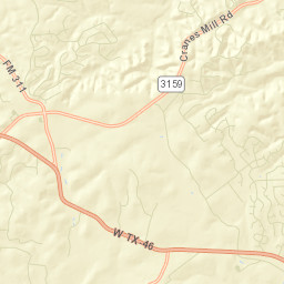 Comal County Street Map