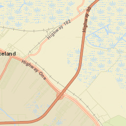 Raceland Street Map