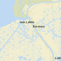 Jean Lafitte Street Map