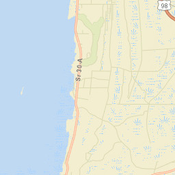 Indian Pass Florida Street Map