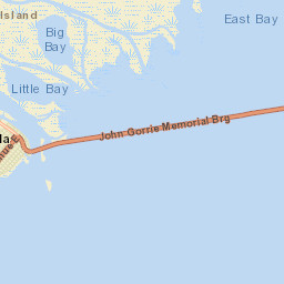 Apalachicola Florida Street Map