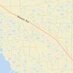 Dallus Creek Landing Florida Street Map
