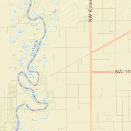 Wannee Florida Street Map