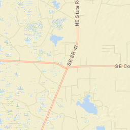 Waters Lake Florida Street Map