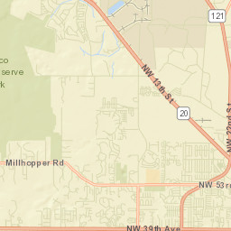 Wimberly Estates Florida Street Map