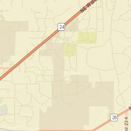 Fairbanks Florida Street Map