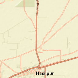 Hasilpur Street Map