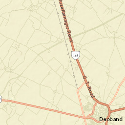 Deoband Street Map