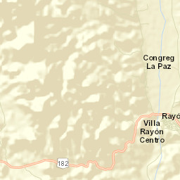 Rayón Street Map
