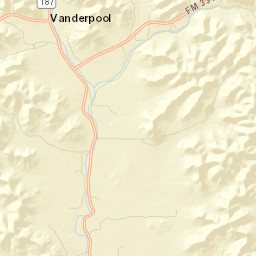 32647 Ranch Road 337, Vanderpool, TX Street Map