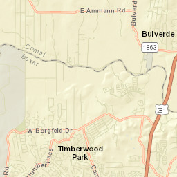 2290 East Borgfeld Drive, San Antonio, TX Street Map